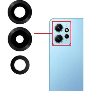 Xiaomi Redmi Note 12 4G Uyumlu Kamera Lensi Cam 23021RAAEG 23021RAA2Y 23027RAD4I 23028RA60L