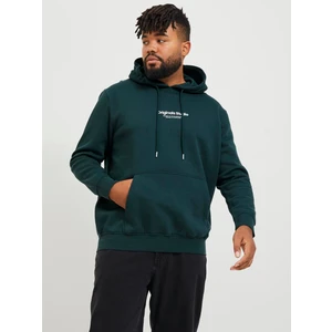 Jack & Jones Logo Baskili Sweatshirt - Büyük Beden
