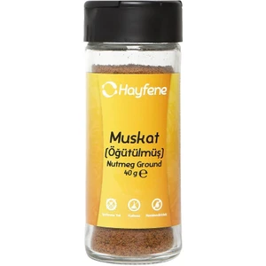 Öğütülmüş Muskat 40 gr Hindistan Menşeli Gurme Baharat Yoğun ve Zengin Aromalı