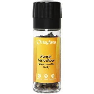 Karışık Tane Biber 35 gr ( Değirmen Kapaklı )