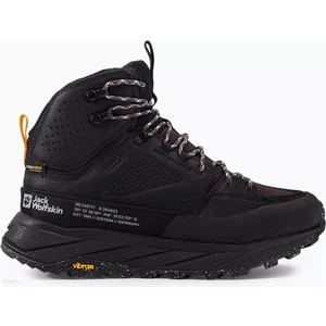 Jack Wolfskin Terraquest Texapore Mid M Siyah Erkek  Outdoor Bot 4056381_6000