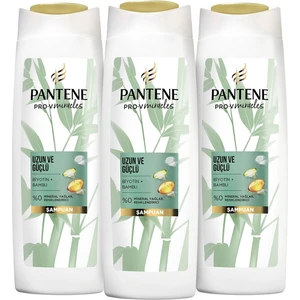 Uzun Ve Güçlü Saçlar Bambu Biyotinli Şampuan 350 Ml X 3 Adet