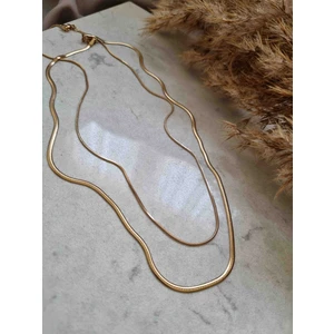 Emd Jewelryy Xupıng Italyan Zincir Ince Kolye