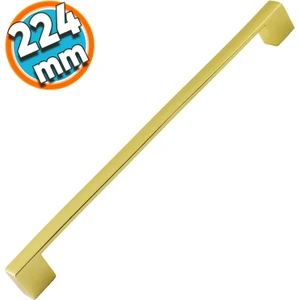 Mobilya Banyo Mutfak Dolabı Çekmece Dolap Kapak Kulpu Kulbu Altın Gold 224 mm Metal Kulp