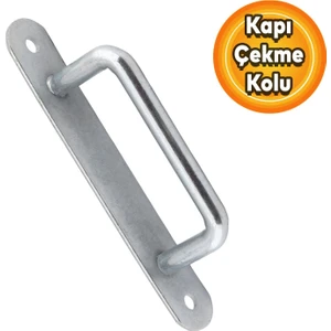 Saclı El Tutamagı Çekme Kolu Kapı Tutma Kulbu 18,5 cm Krom Metal Kulp Kapı Tutamağı
