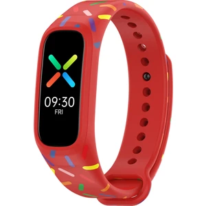 Oppo Band Entegre Silikon Kayış Izleme Kasası Renkli Benekli Bilek Bandı (Yurt Dışından)