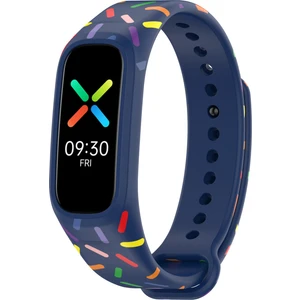 Oppo Band Entegre Silikon Kayış Izleme Kasası Renkli Benekli Bilek Bandı (Yurt Dışından)