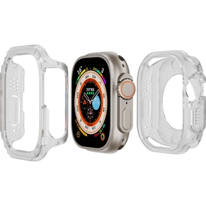 Apple Watch Ultra 49MM Izle Kılıfı Pc+Tpu Çizelge Anti Koruyucu Kapak (Yurt Dışından)
