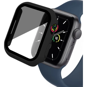 Apple Watch Serisi 8/7 45MM Mat Watch Case Anti-Spy Temperli Cam Film Sabit Pc Izleme Kapağı (Yurt Dışından)