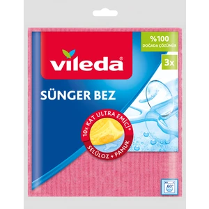 Doğada Çözünebilir 3'lü Sünger Bez