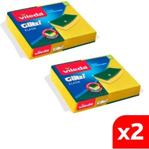 2 Paket 2'li Yeşil Klasik Düz Sünger