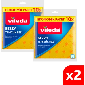 2 Paket 10'lu Bezzy Mutfak Bezi