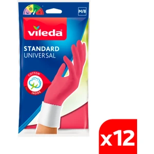 12 Paket Standart Orta Boy Bulaşık Eldiven