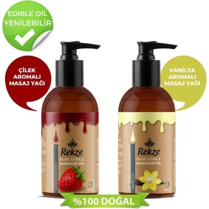 Erotica Nemlendirici Çilek ve Vanilya Aromalı Vücut Masaj Yağı 120 ml