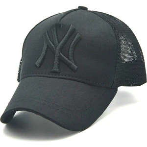Accessory City Ny Nakışlı Arkası Fileli Şık Spor Şapka