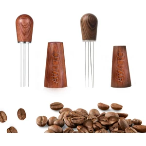 WDT Espresso Dağıtıcı İğne Topaklanma Önleyici Ayarlanabilir Karıştırma Aracı Barista Ekipmanı