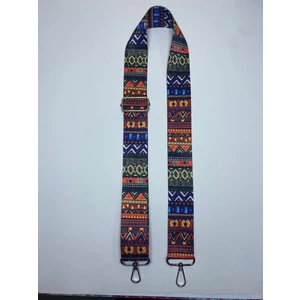 Karan Tuhafiye Otantik Desenli Palaska / Çanta Sapı / Desenli Çanta Sapı / Ayarlanabilir Çanta Sapı