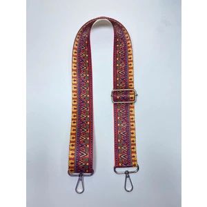 Karan Tuhafiye Otantik Desenli Palaska / Çanta Sapı / Desenli Çanta Sapı / Ayarlanabilir Çanta Sapı