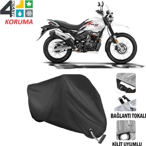 Hero Xpulse 200 Branda Motosiklet Brandası Bağlantı ve Kilit Uyumlu Siyah