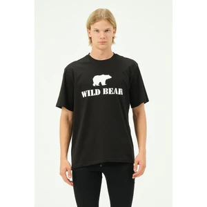 Erkek T-Shirt Ayı Baskılı Bear Tişört