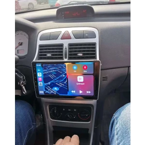 Peugeot 307 2001-2008 Yıl Android Sürüm 13 Kablosuz Carplay Navigasyon Multimedya 9 Inç Ekran 2gb Ram 32GB Rom Hafıza