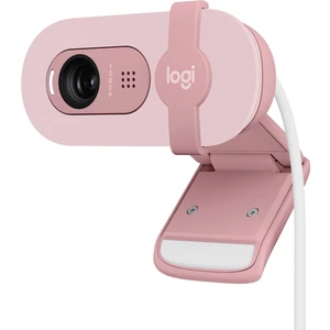 BRIO 100 Full HD 1080p Gizlilik Kapaklı Mikrofonlu Web Kamerası - Pembe