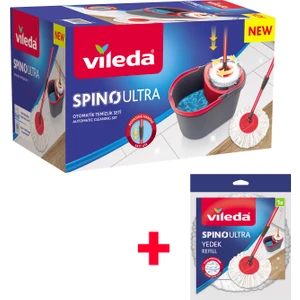 Spino Ultra Otomatik Temizlik Seti + Yedek Paspas