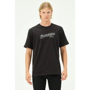 Erkek Nakış Baskılı Spor Oversize Tişört Tshirt