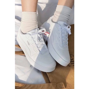 Puma Skye Clean Beyaz Bayan Trend Spor Ayakkabı 380147-02 V6 Fiyatı