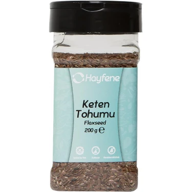 Hayfene Organik Keten Tohumu 250 g Omega-3 ve Lif