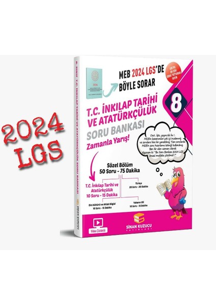 LGS 8. Sınıf T.c. İnkılap Tarihi ve Atatürkçülük Soru Bankası