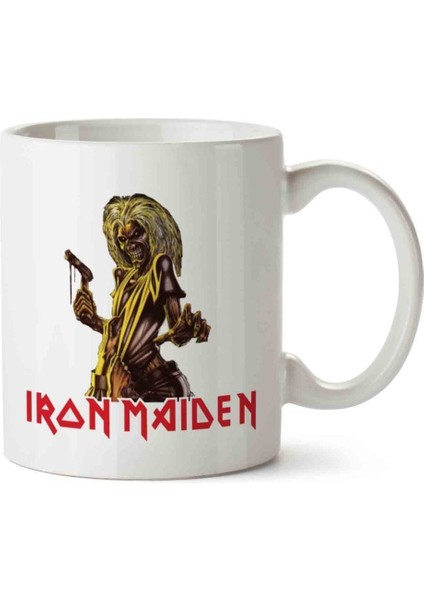 Iron Maiden 2 Porselen Kupa Bardak