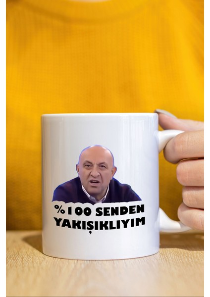 Beyaz Kupa Sinan Engin %100 Senden Yakışıklıyım