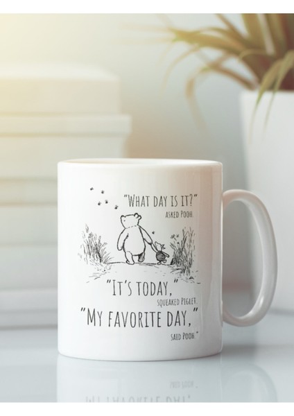 Beyaz Kupa Bardak Winnie The Pooh