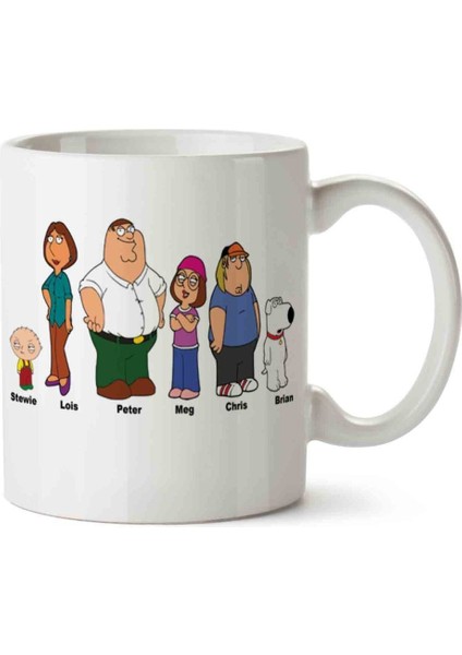 Family Guy 2 Porselen Kupa Bardak