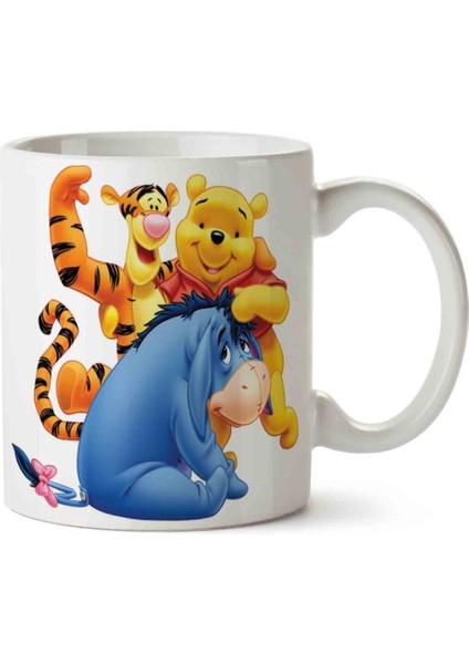 Winnie The Pooh 222 Porselen Kupa Bardak