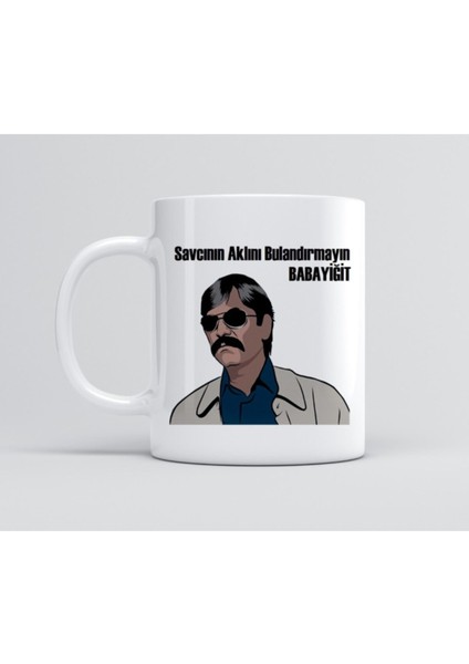 Baskılı Kupa Bardak Pala Savcının Aklını Bulandırmayın Babayiğit