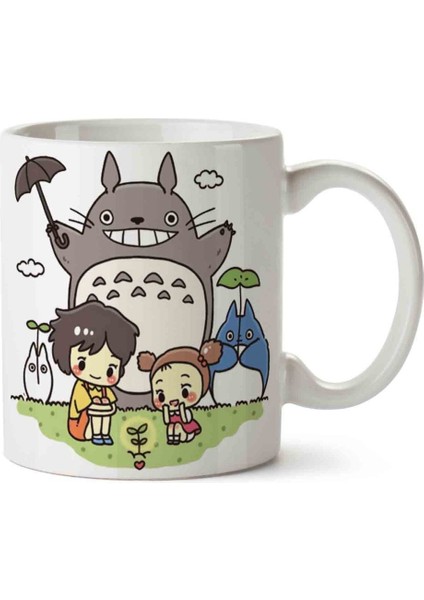 Totoro Anime 2 Porselen Kupa Bardak