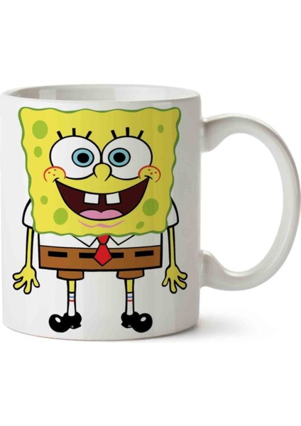Sunger Bob Spongebob Patrick Porselen Kupa Bardak