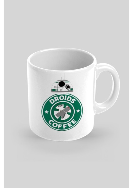 Droids Coffee Baskılı Kupa Bardak