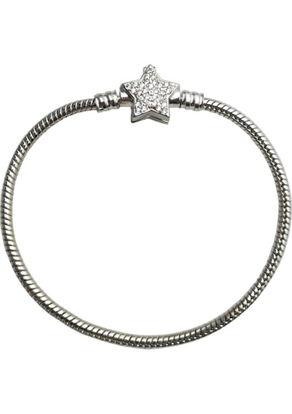 Pandora Model Bileklik Taşlı Yıldız Bileklik