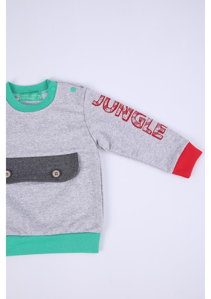 Kız Erkek Bebek Çocuk Eşofman Takımı 00101 fırsatları