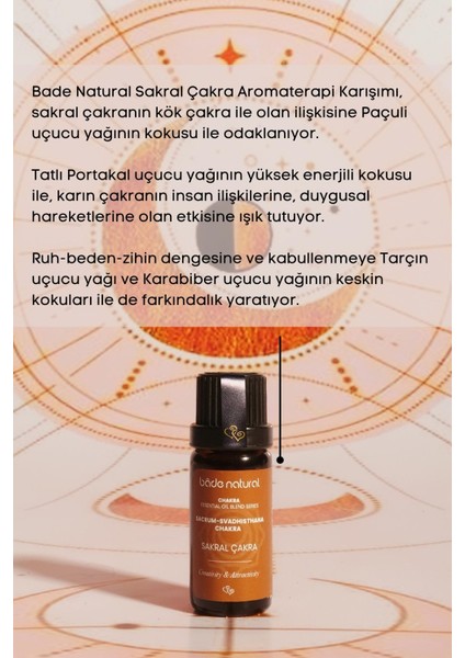 Sakral Çakra Aromaterapi Karışımı 10 ml