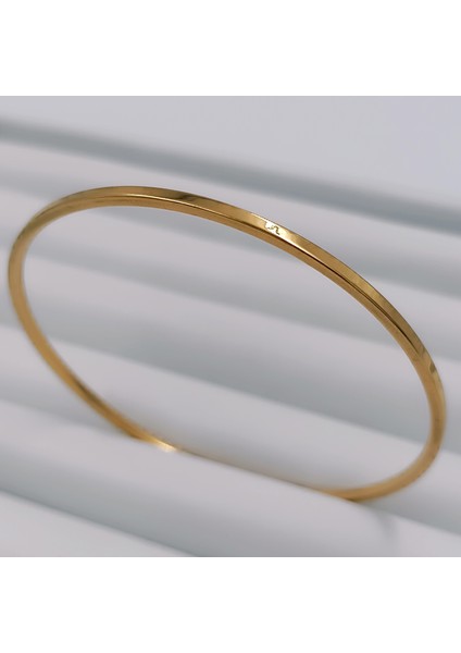 Çelik Gold Ajda Bilezik 6 cm modelleri