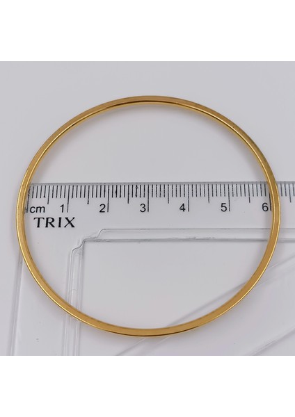 Çelik Gold Ajda Bilezik 6 cm indirimleri