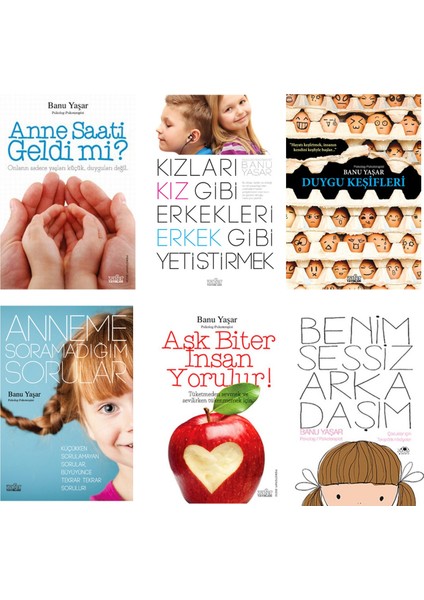 Banu Yaşar Çocuk Eğitimi Seti 6 Kitap