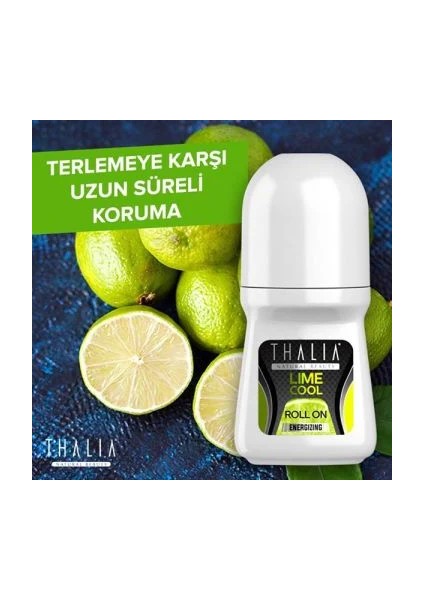 Terlemeye Karşı Etkili Lime & Cool Energizing Roll-On Deodorant - 50 ml