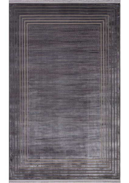 Anatolıa New Ant 03 Dark Grey Nw Modern Desenli Sık Dokuma Makine Dokuması Halı