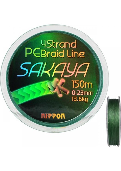 4 Kat Ekonomik Ip Misina Nıppon Sakaya 150MT 0,12MM