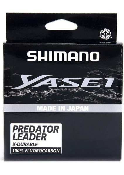 %100 Flourocarbon Misina SHIMANO Yasei Leader Gri Farklı Bedenler 0,20MM